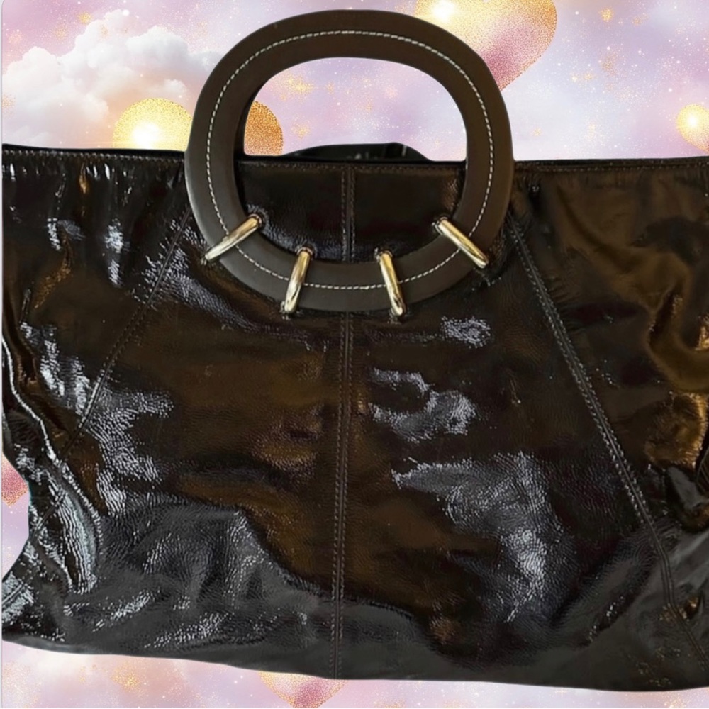 Kate Spade Vintage Black Patent Leather Fulham Tote - Picture 10 of 10